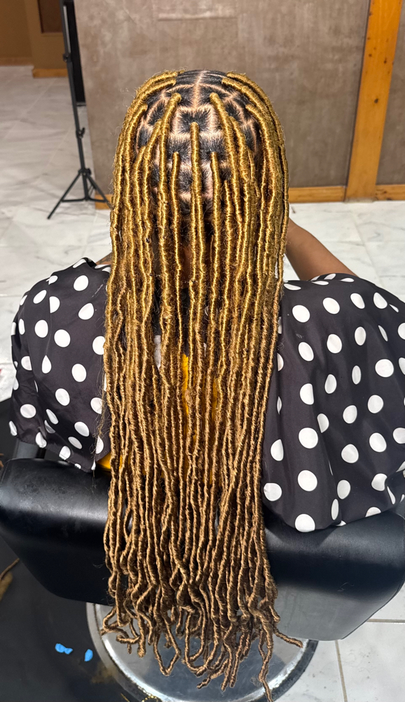 Medium Soft Locs at Hair By Ty in Springfield, MA
