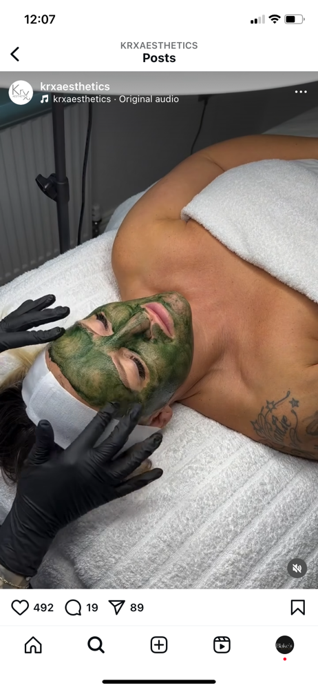 Green sea peel