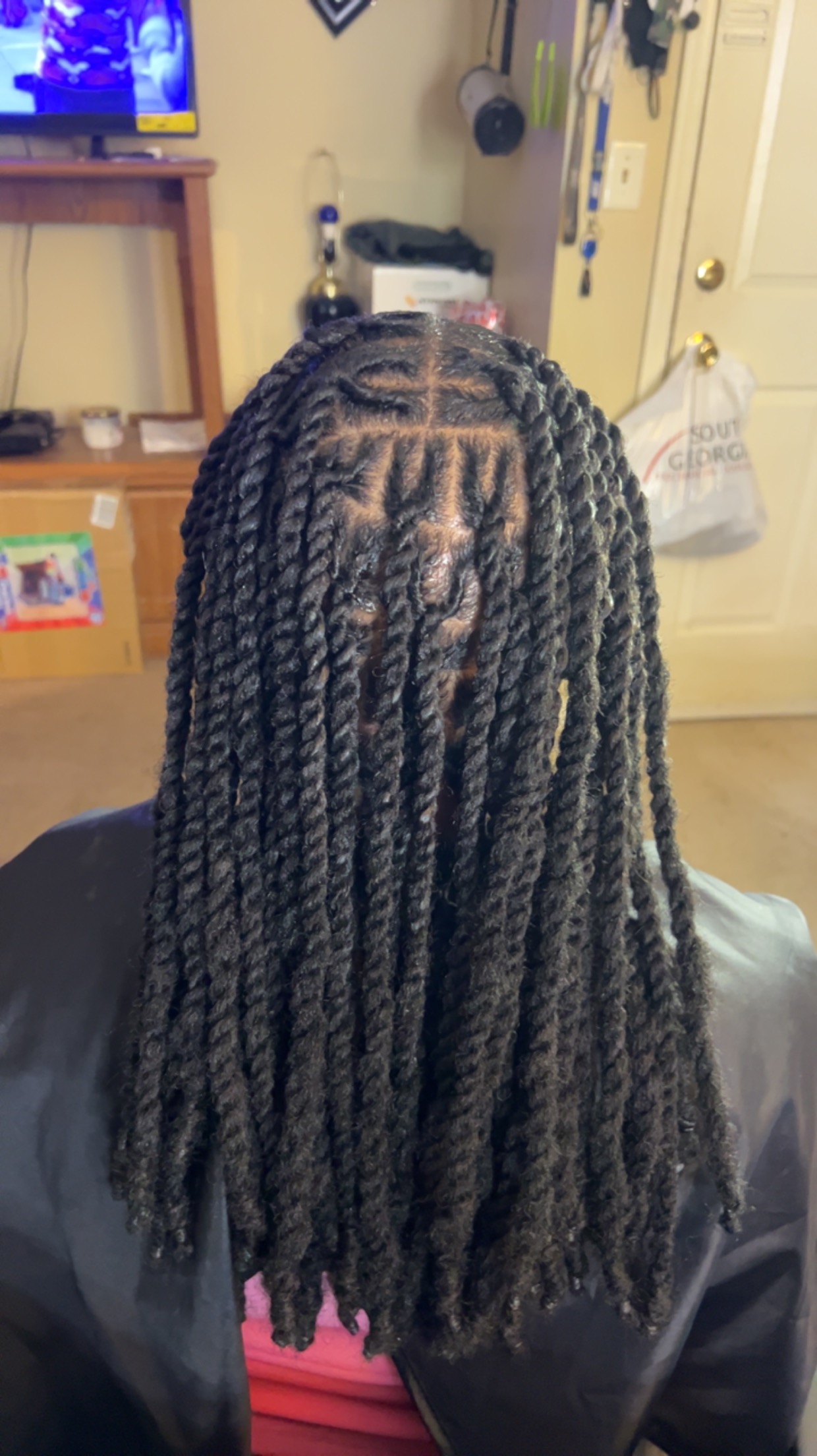 Locs or Invisible locs at Santia’s Pretty Bar in Americus, GA