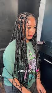 Box Braids Knotless W Curls