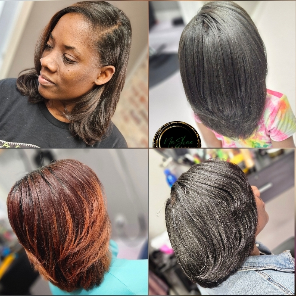 Silk Press at NaShae Stylez in Pensacola, FL