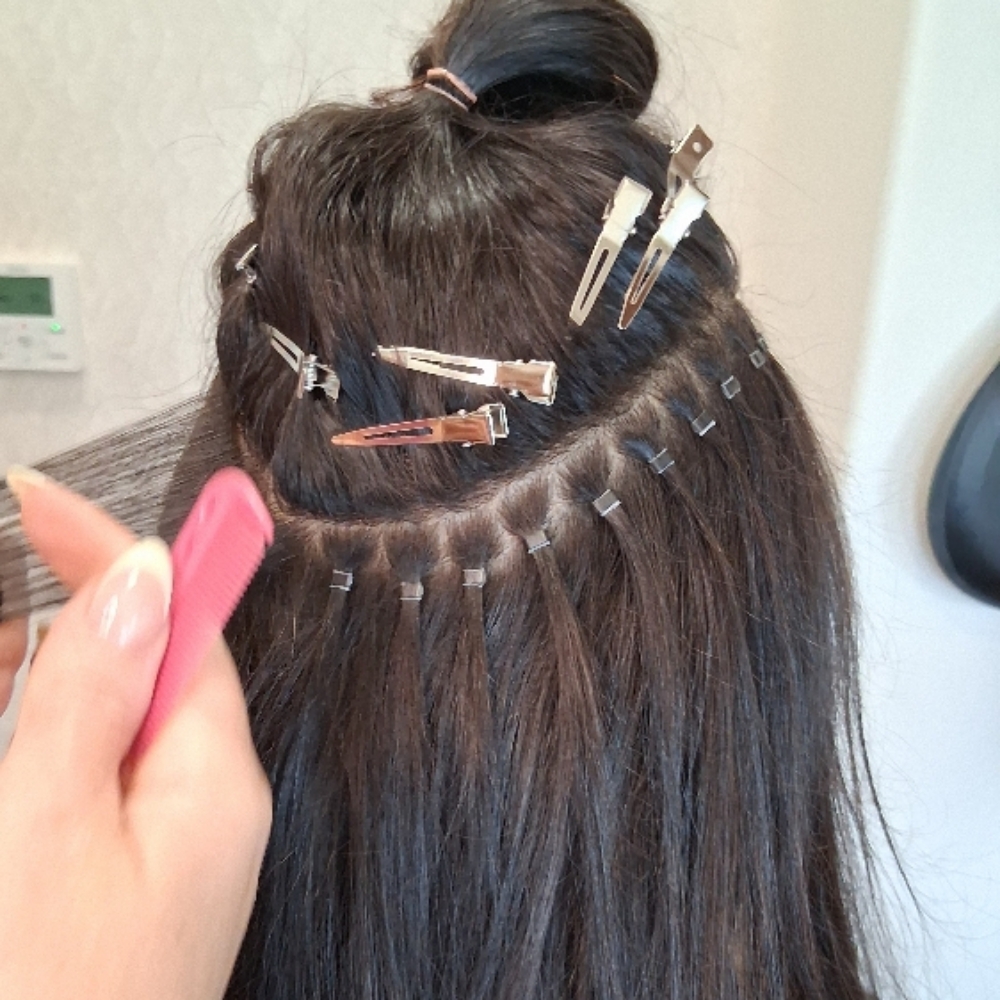 Hair Extension Installation at Heavenly Hair and Beauty in Tampa, FL