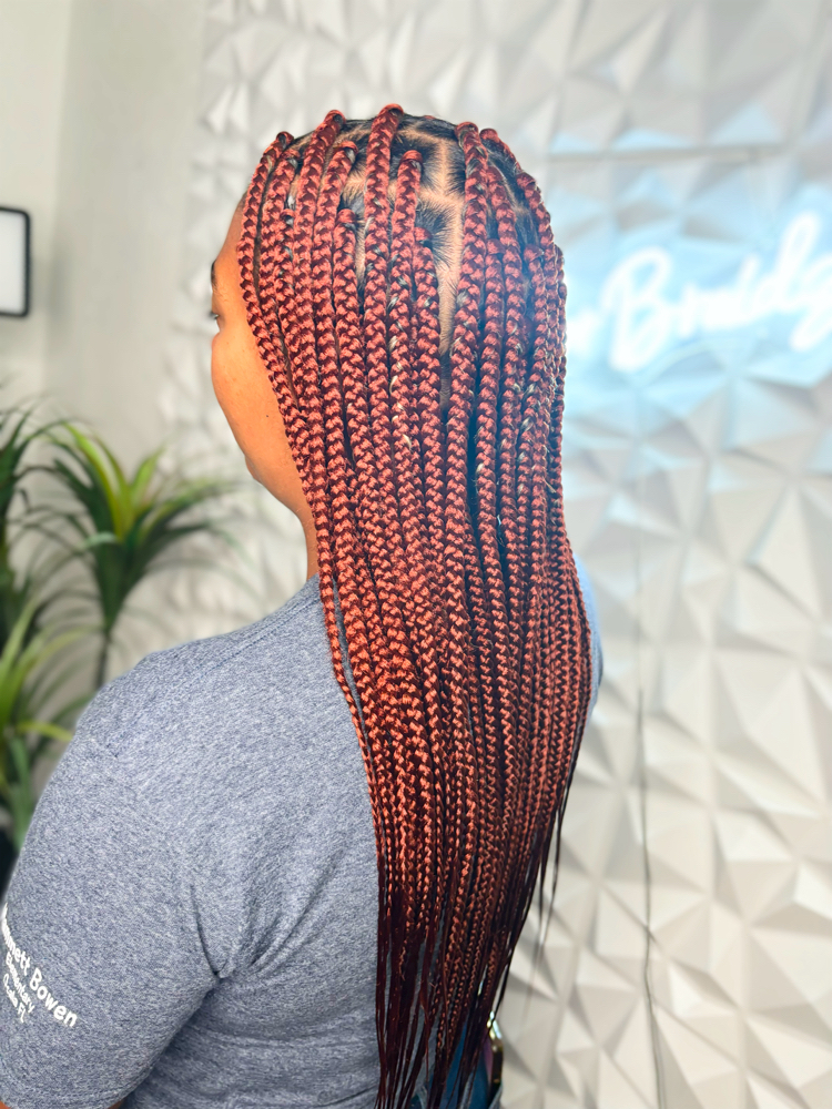 Traditional Box Braids - Medium