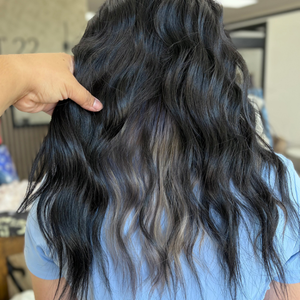 Single Color With Peekaboo at AE Beauty in Lubbock, TX