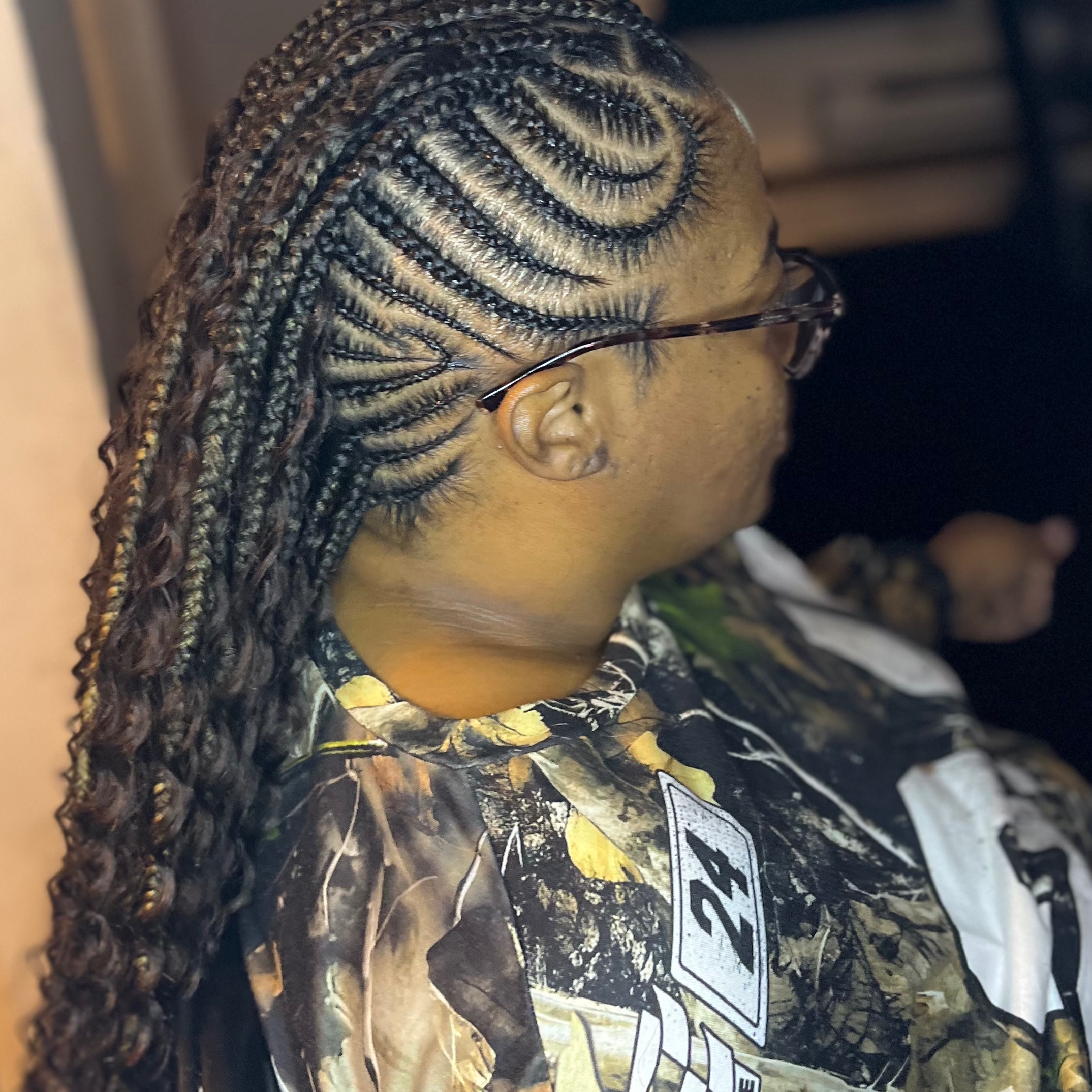 Boho mohawk at Taylored Image in Delmar, DE