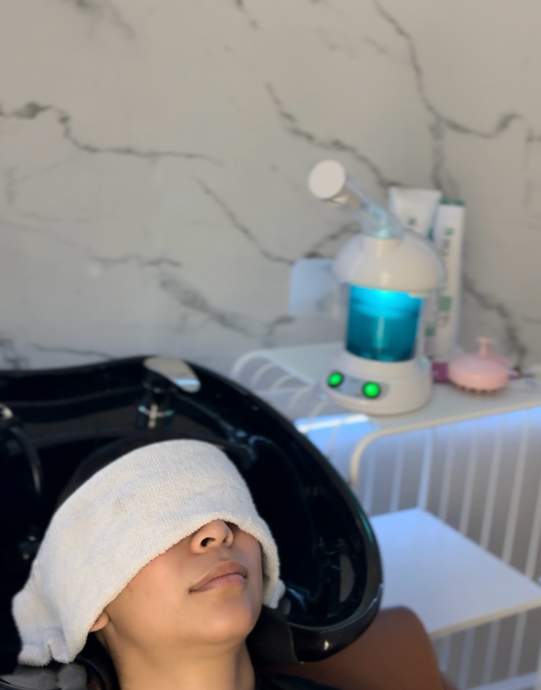 Holiday Scalp Massage 💆🏻 at Lux Hair By Kelly in Raleigh, NC