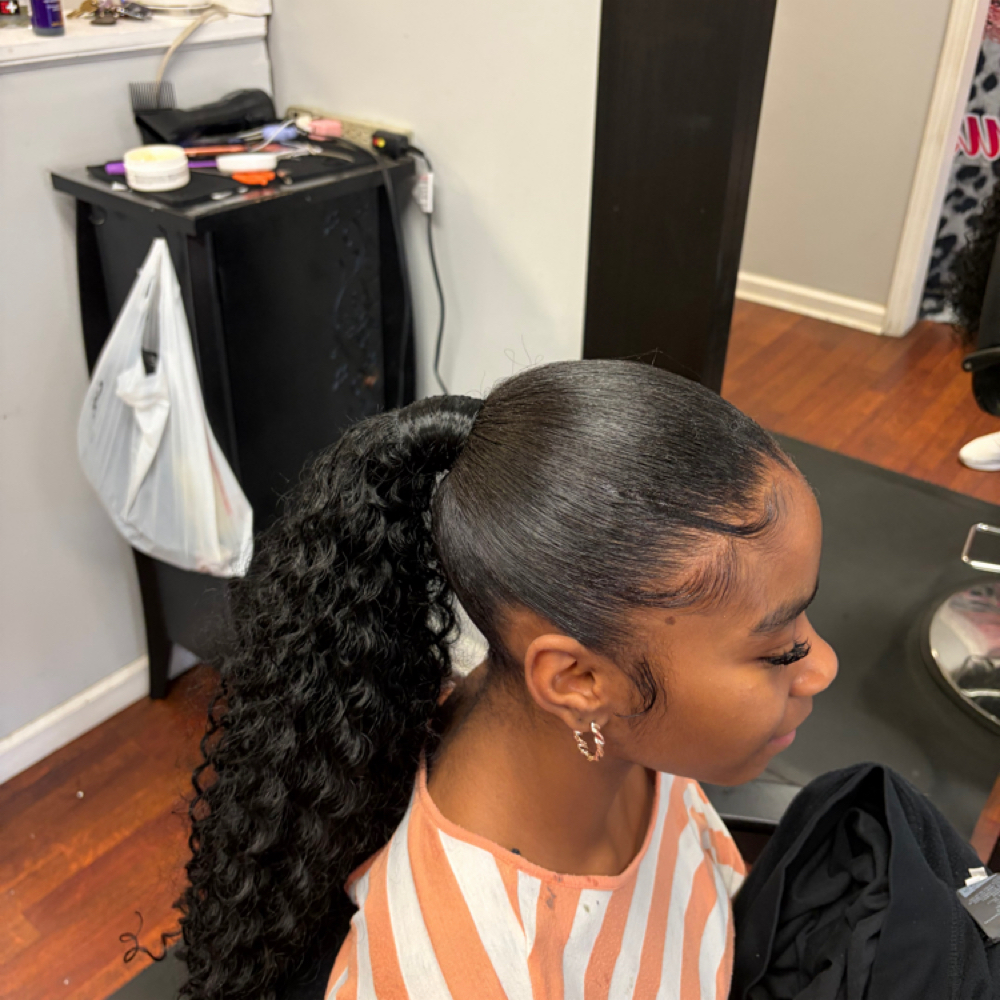 Teens -  Sleek ponytail at Jasmine Allayne Studio in Burlington, NC