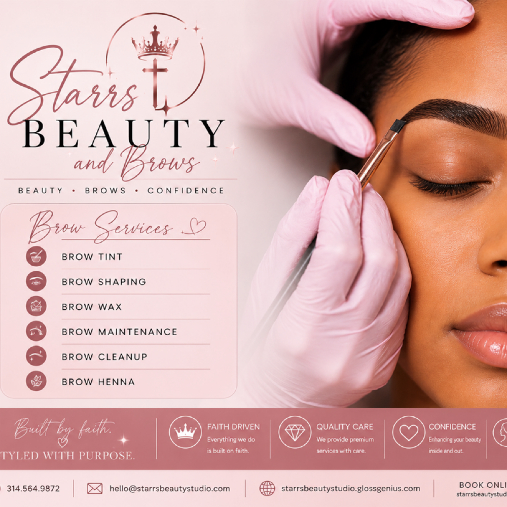 Brow Wax & Shape at Starr's Beauty Studio in St. Louis, MO