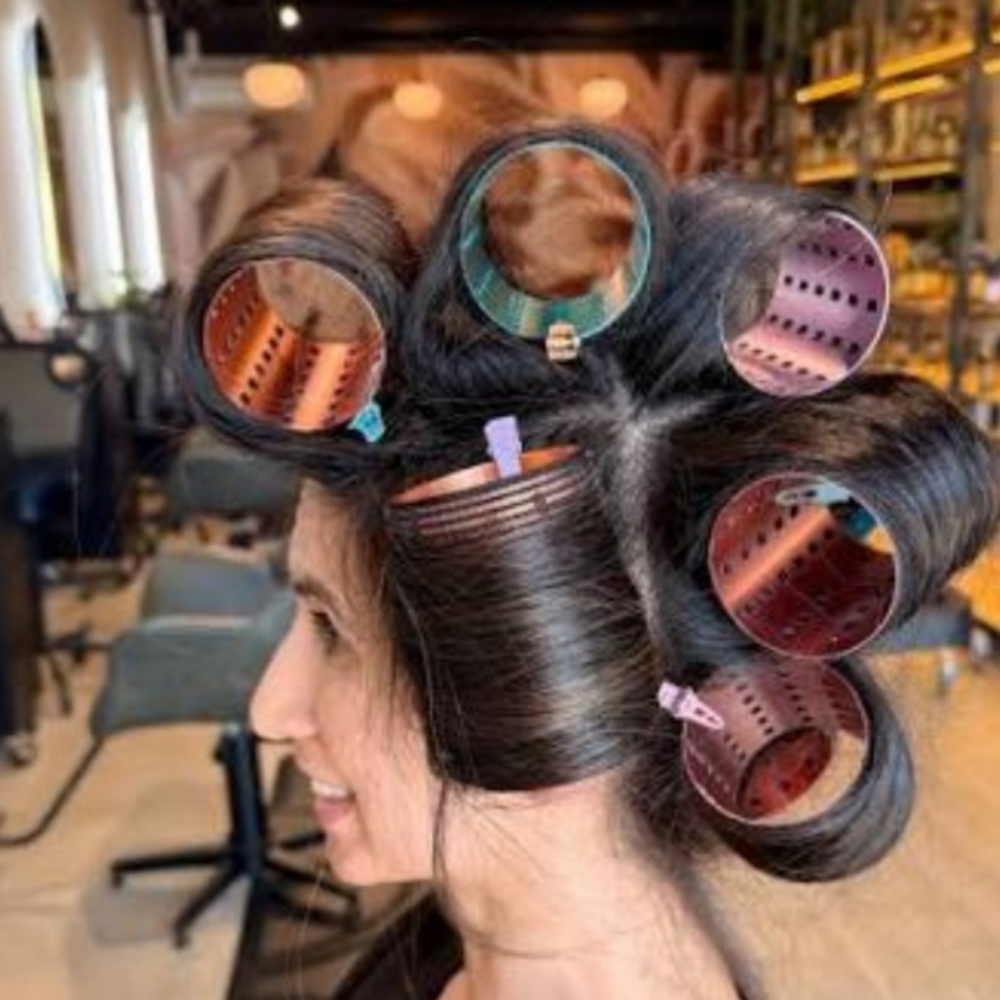 Wash and Roller Set at Act 1 Salon & Spa in Winchester, VA