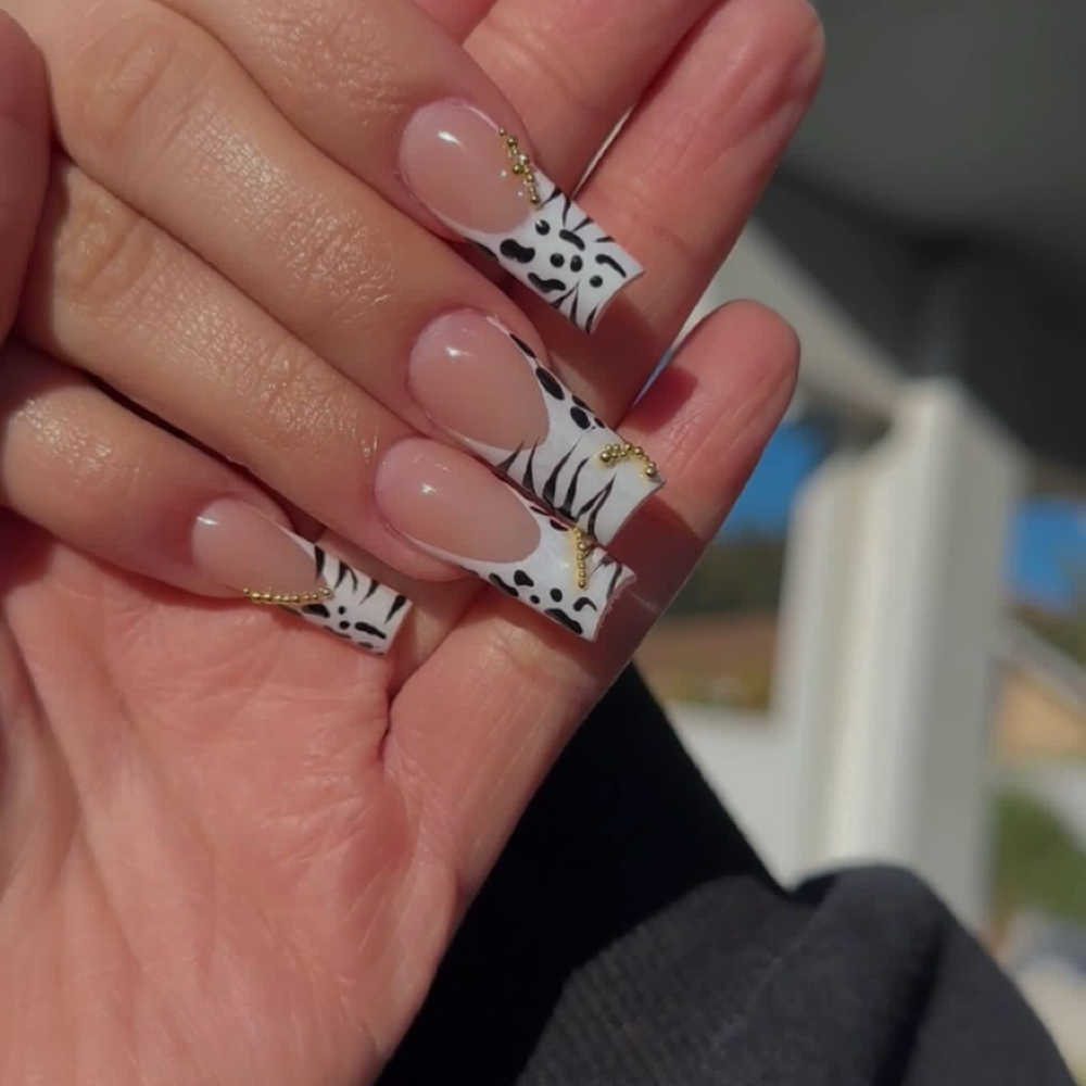 Acrylic full set (long) at Bonita Beauty Bar in Fontana, CA