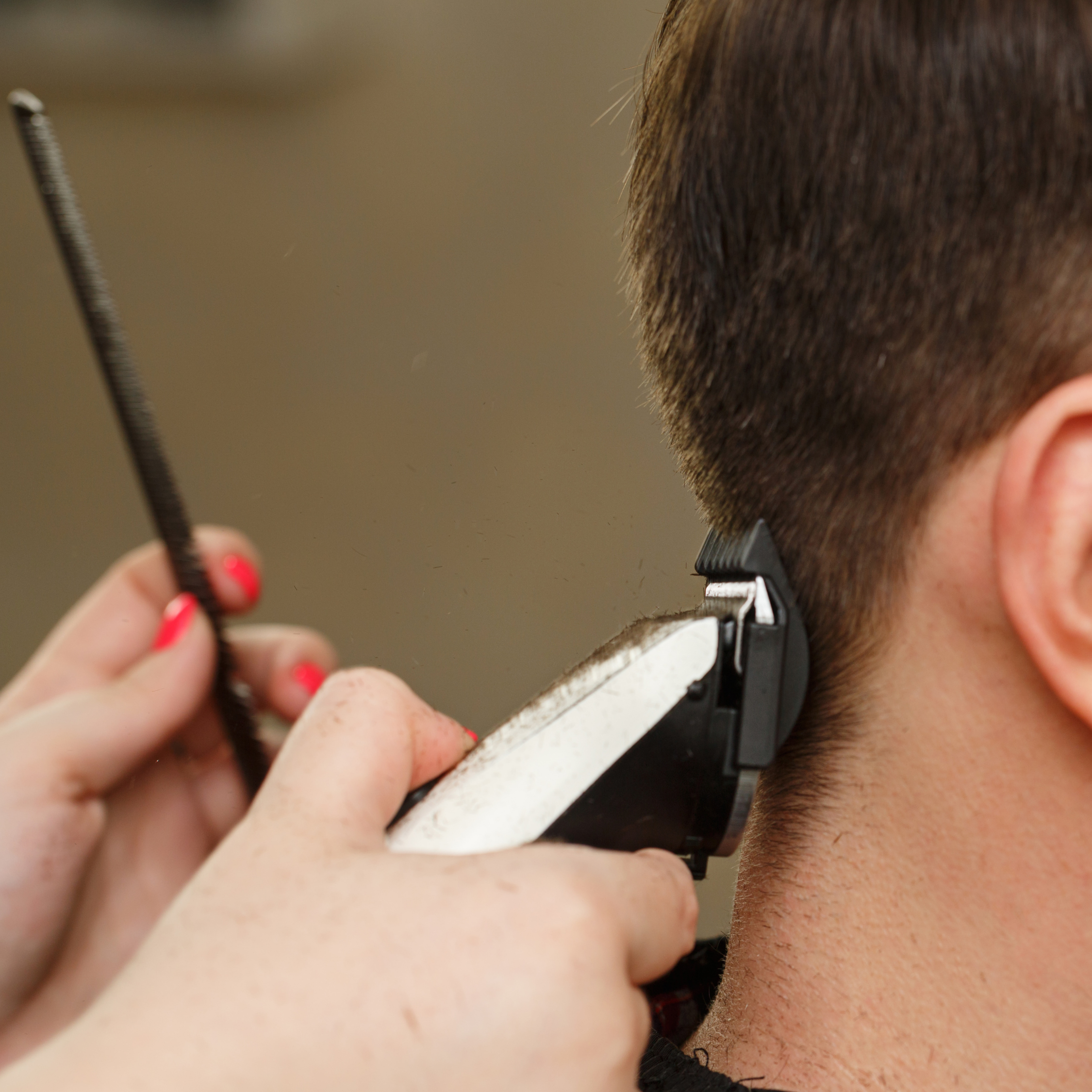 Buzz Cut at A Shade Above Hair Salon in Cinnaminson, NJ