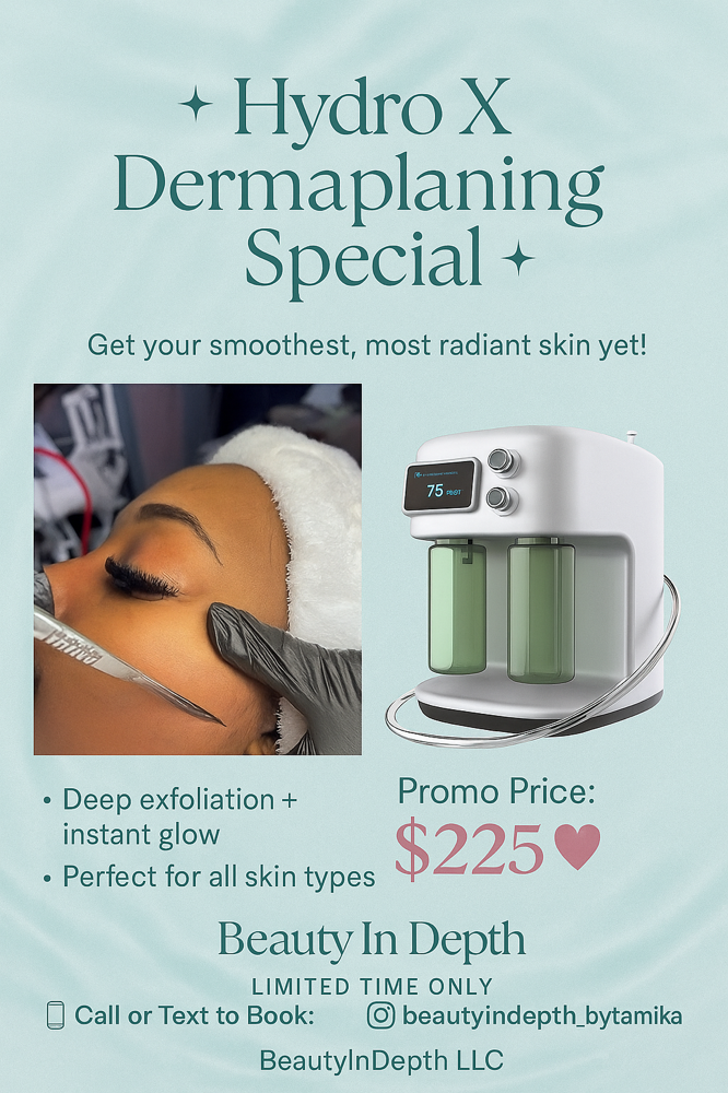 Tru Hydro  X Dermaplaning Facial