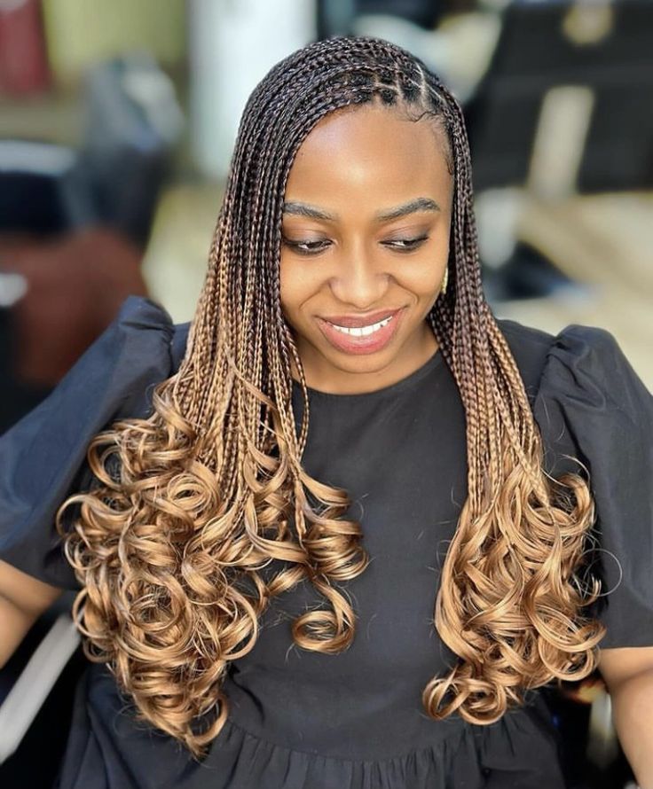 Medium French Knotless Or Box Braid