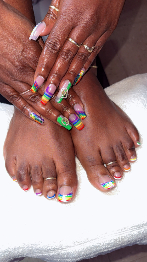 Gel Pedicure