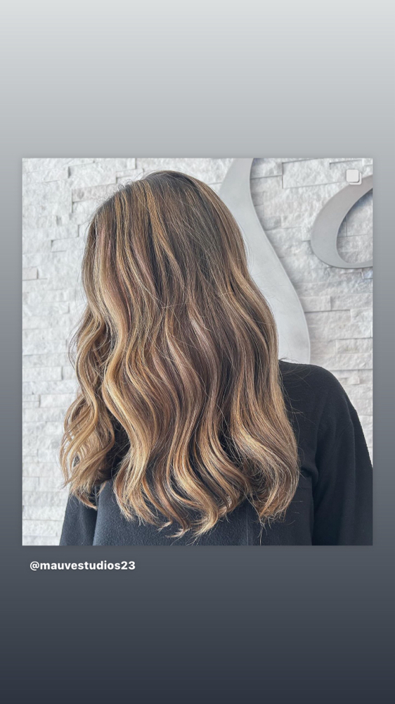 Balayage + Cut & Style