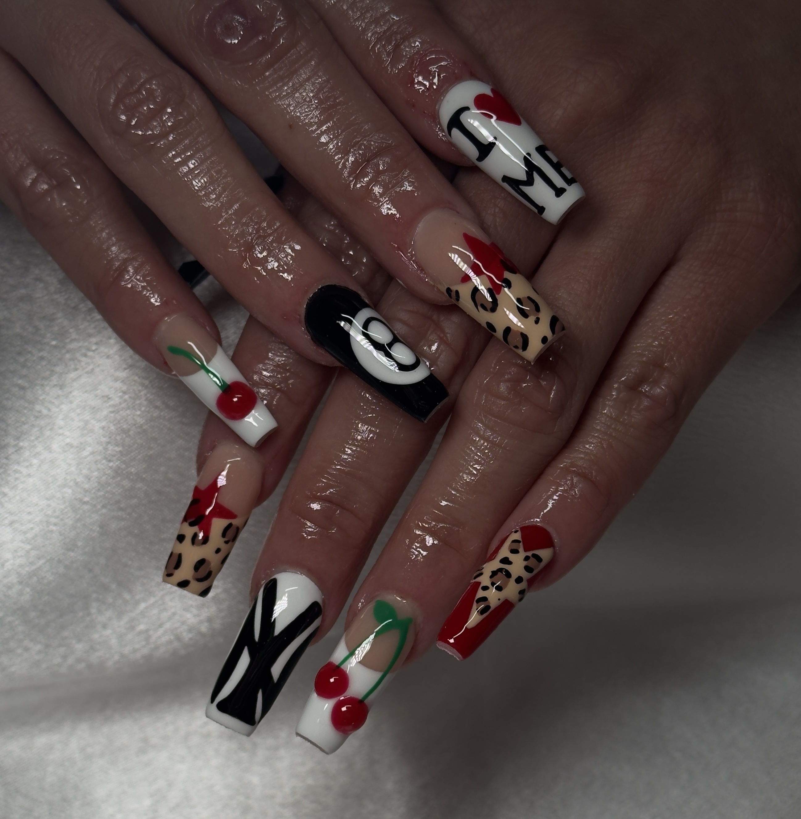 Full Acrylic Set W/ Tier 3 Design
