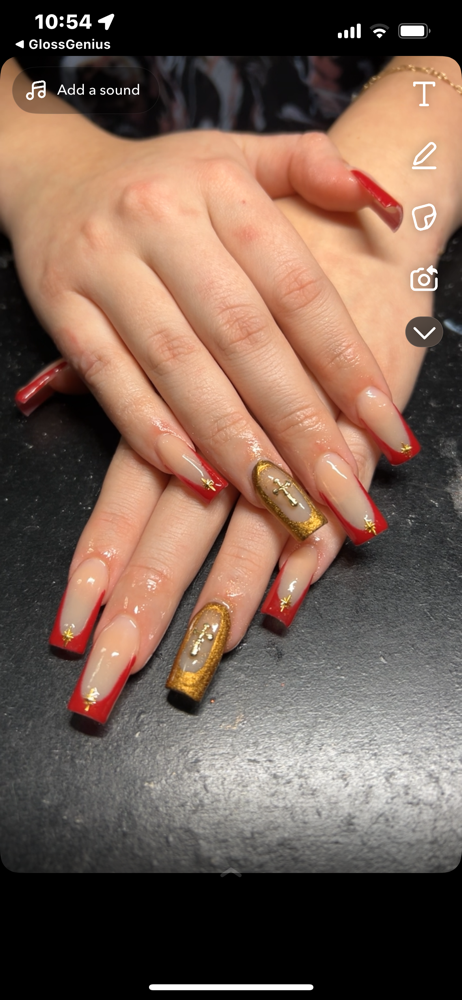 Acrylic Full Set Long