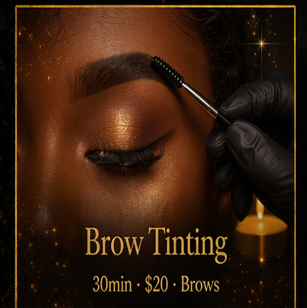 Brow Tinting at The Golden Aura Esthetics & Wellness LLC in Waldorf, MD