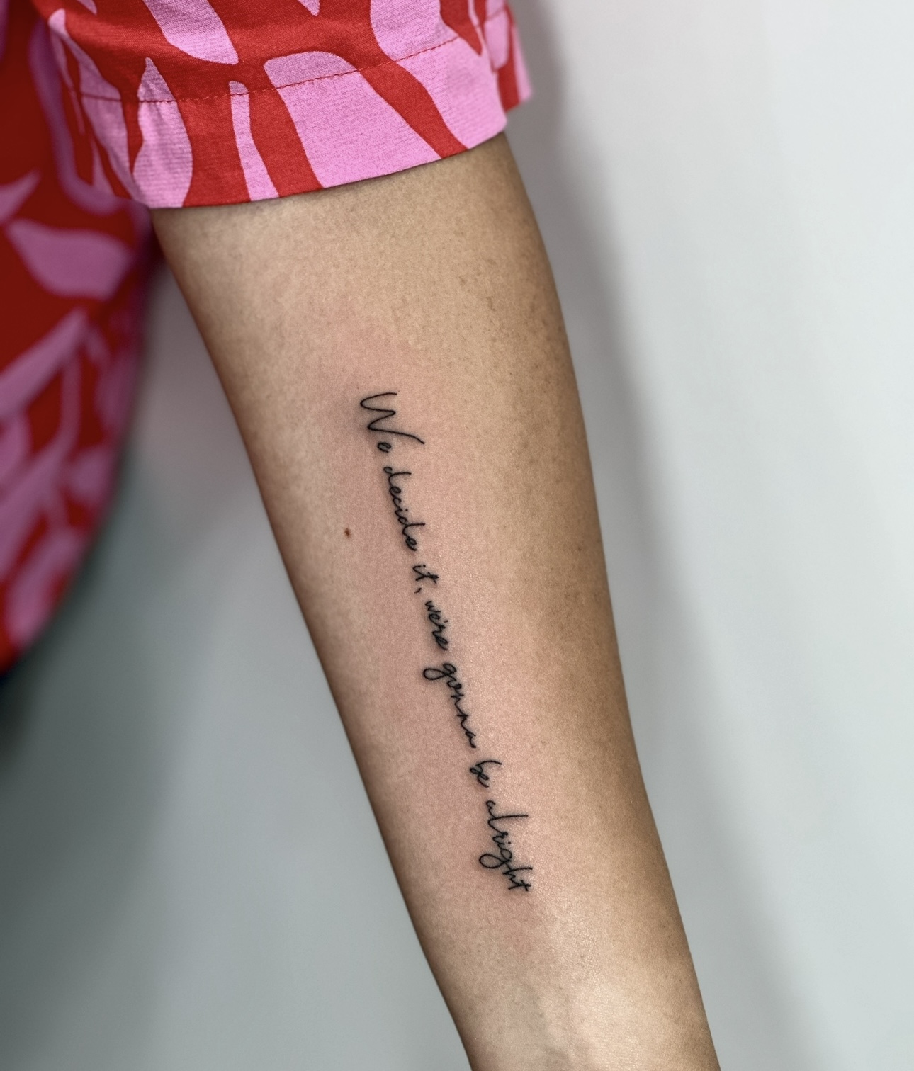 Script Tattoo