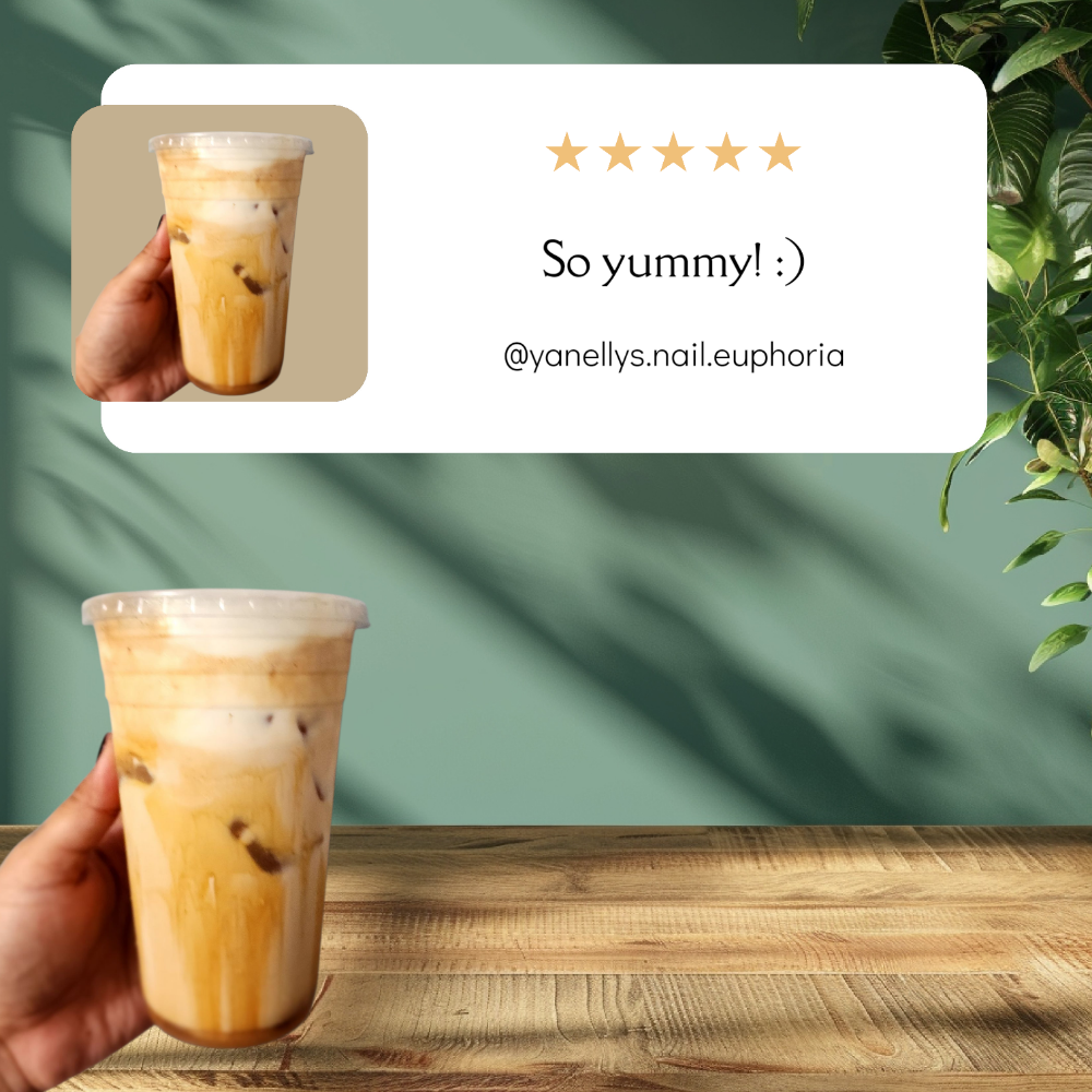 Iced Caramel Latte at Yanellys.nail.euphoria in Wilmington, CA
