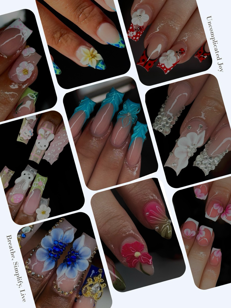 Tier 3 (3d flowers and art add on)