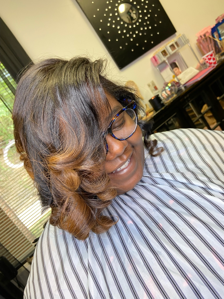 Silkpress at Hairdollstyles Collection in Pleasant Grove, AL