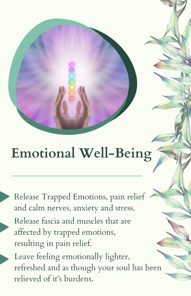 90 Min Emotional Release Massage