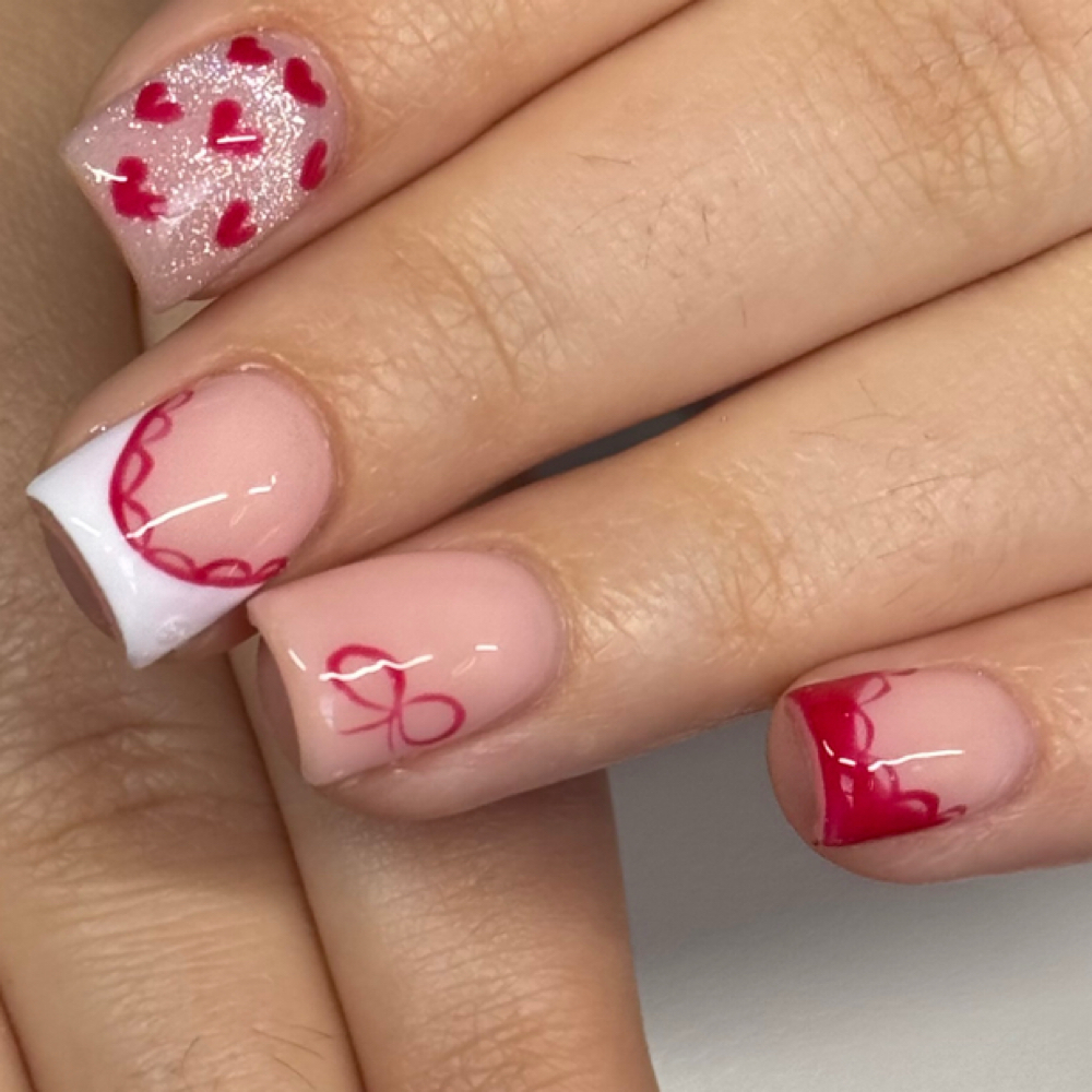 Short Full Set Acrylic at Nayaa’s Nails in La Moille, IL
