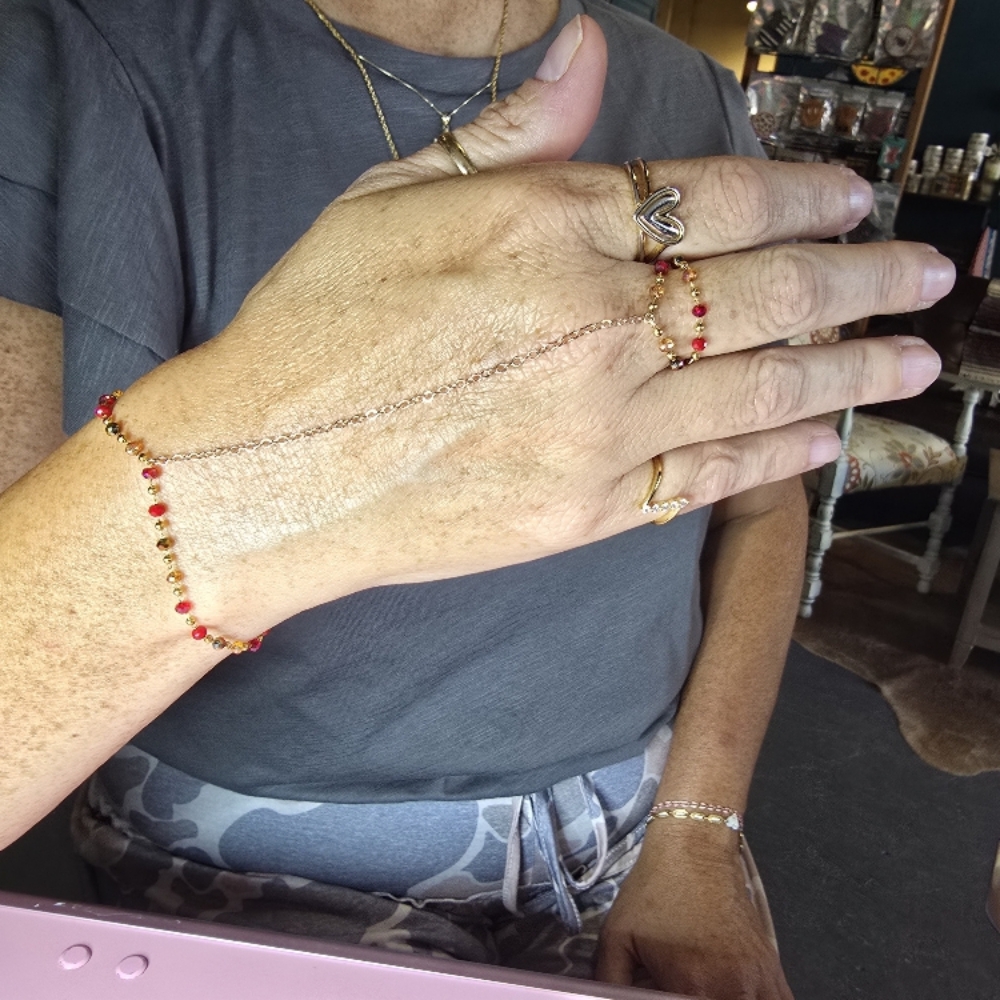 14k Gold Hand Chain at Graceful Links in Owasso, OK