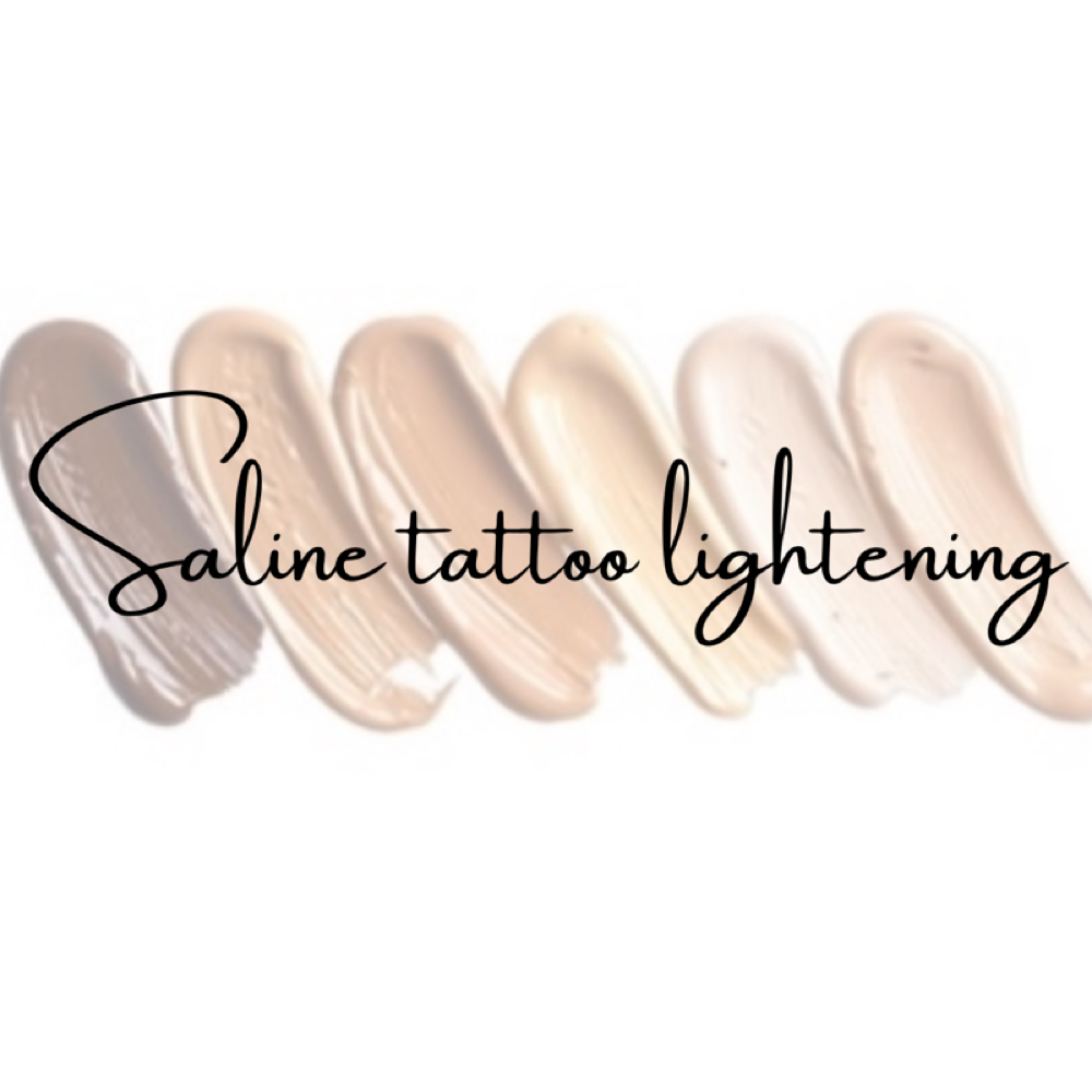 Tattoo Lightening Treatment