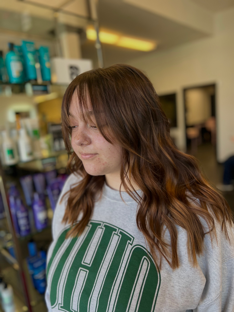Womens Cut, Wash, And Style