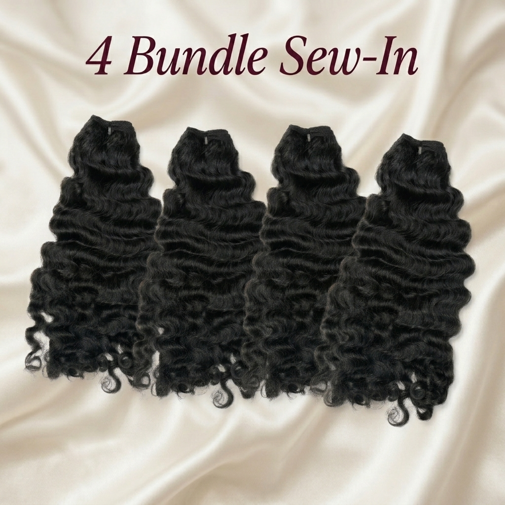 4 Bundle Sew-In Package at Ambrosia Extensions in Atlanta, GA
