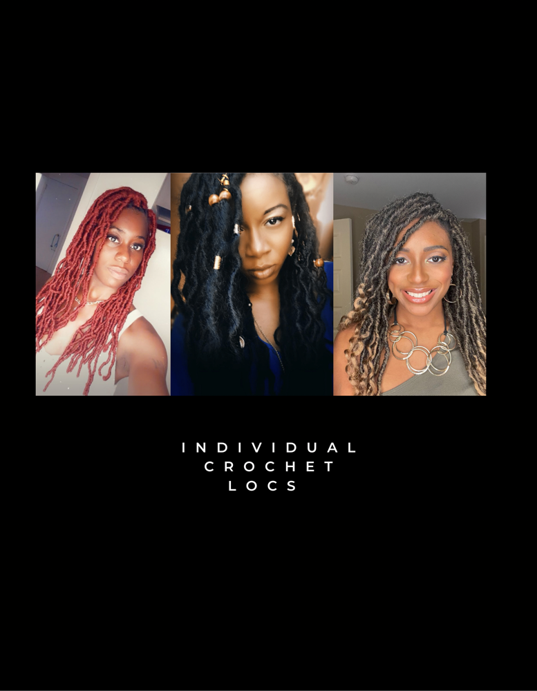 No Wrap INDIVIDUAL LOCS (pre-made)