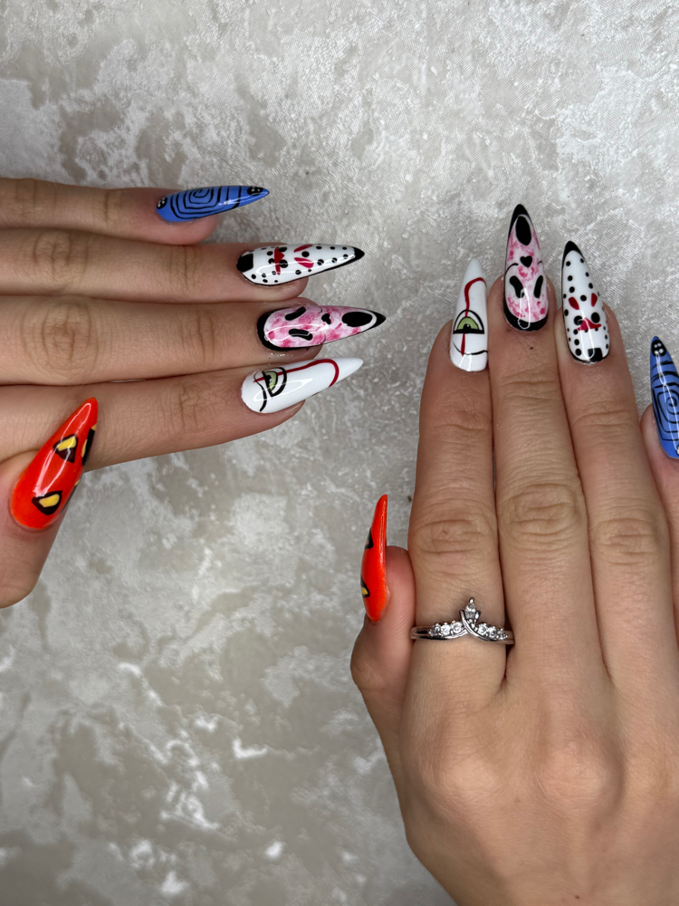 FULL NAIL ART at Zcbeautyy in Canton, MI