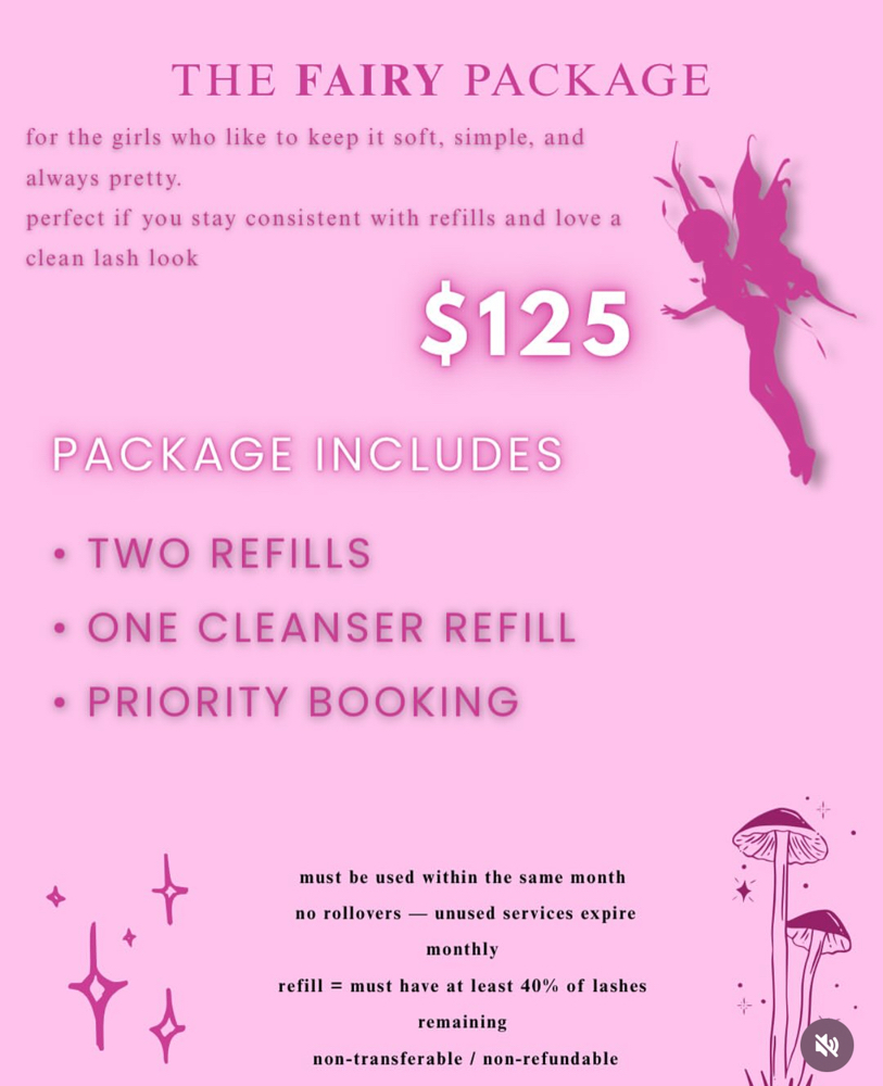 The Fairy Package at KK Beauty Kouture in North Babylon, NY