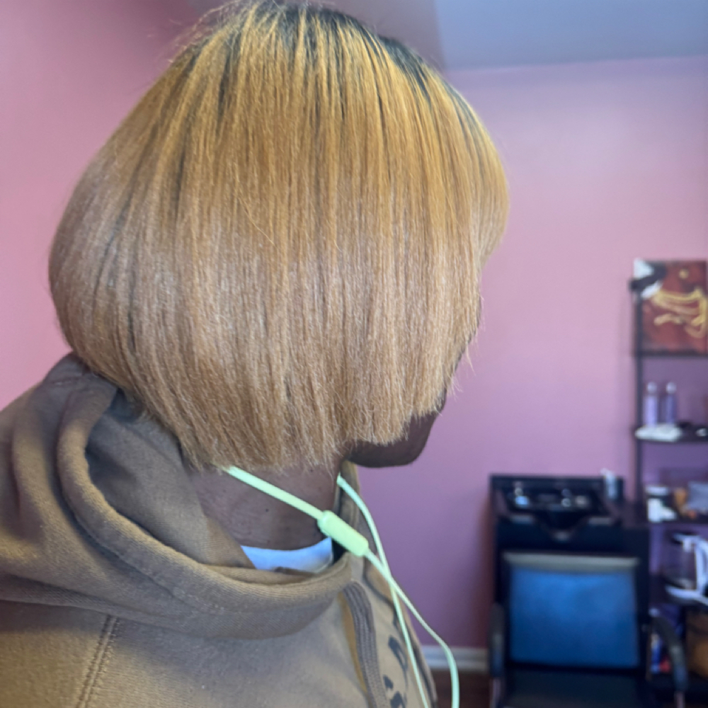 Silk Press at Shanelle Luxe Studio in Montgomery, AL
