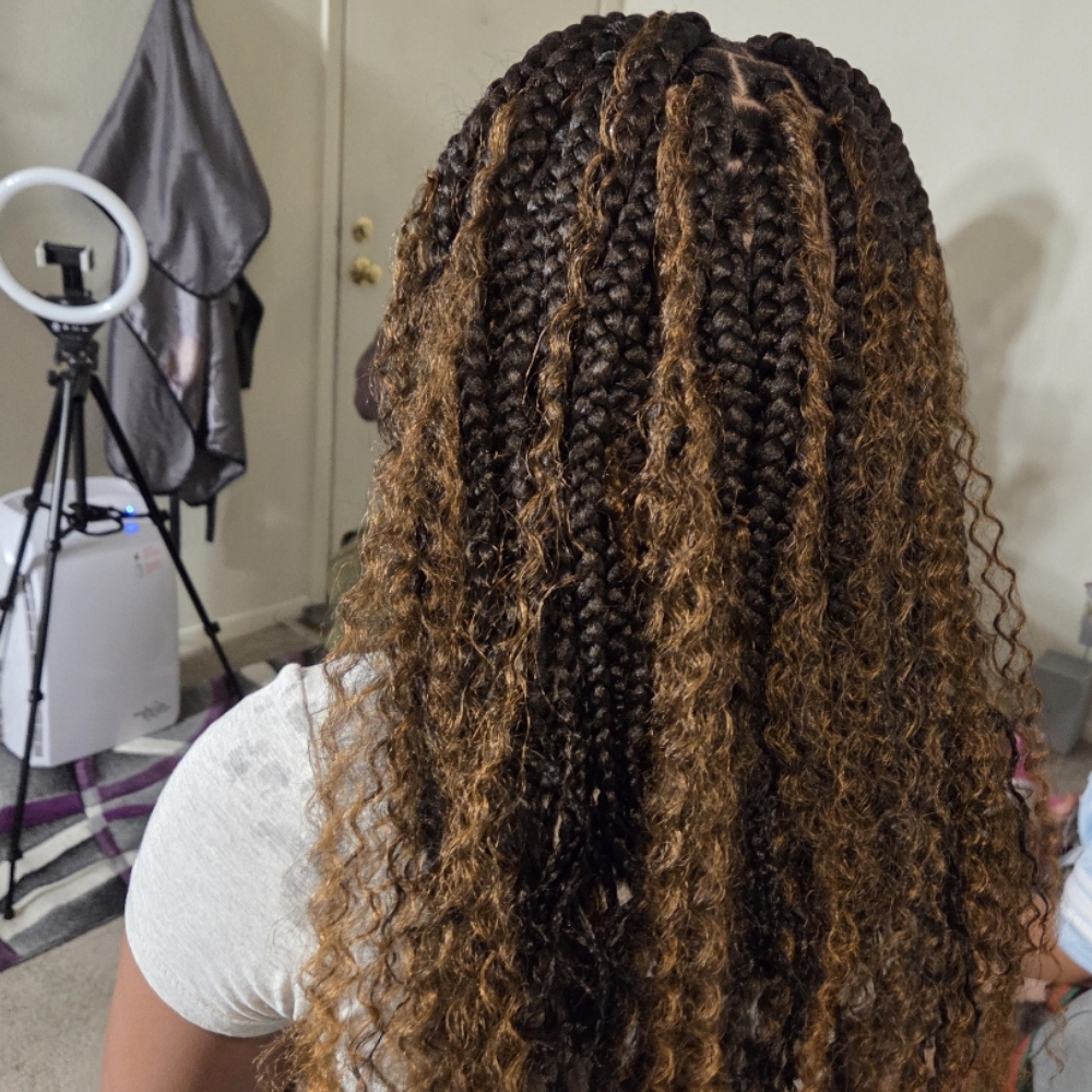 M Boho Box Braids at Still Twisted Gracefully. in Toledo, OH