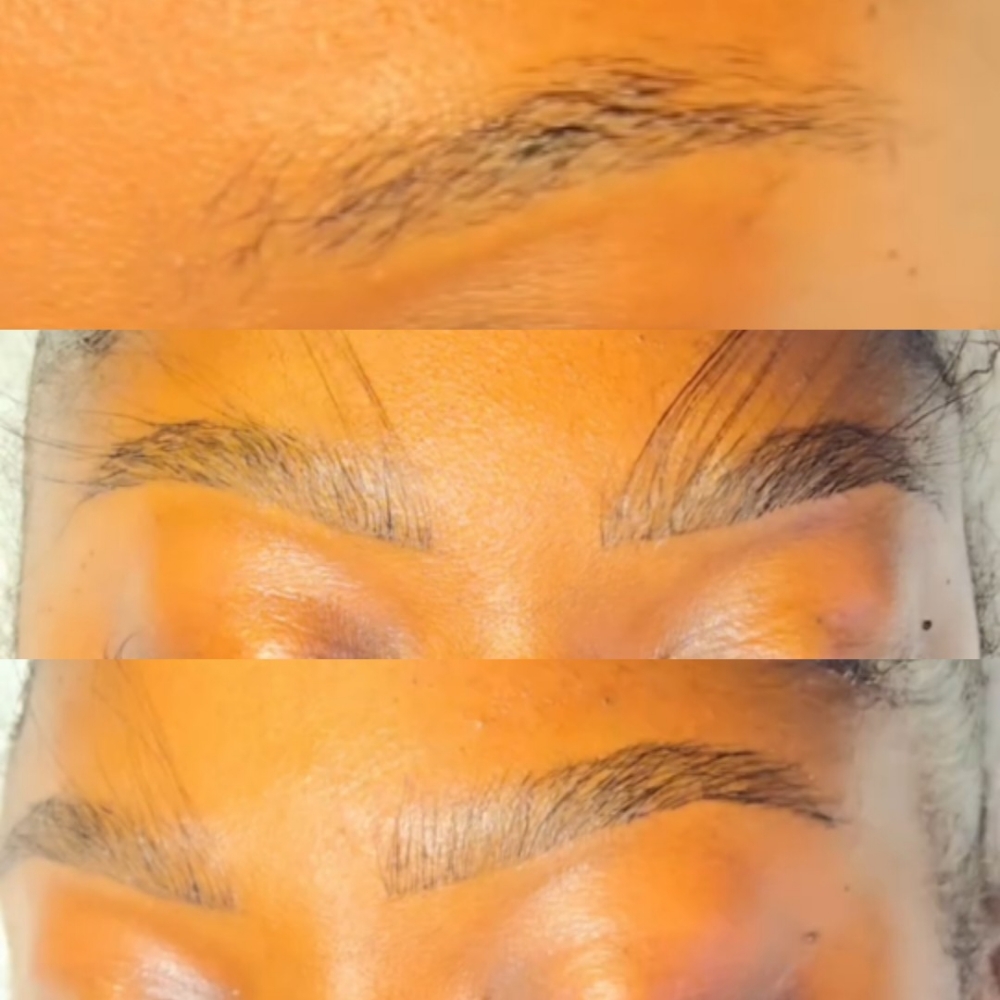 Eyebrow Extension Full Set  w/Wax at Basic and Beyond Brows in Lakewood, CA