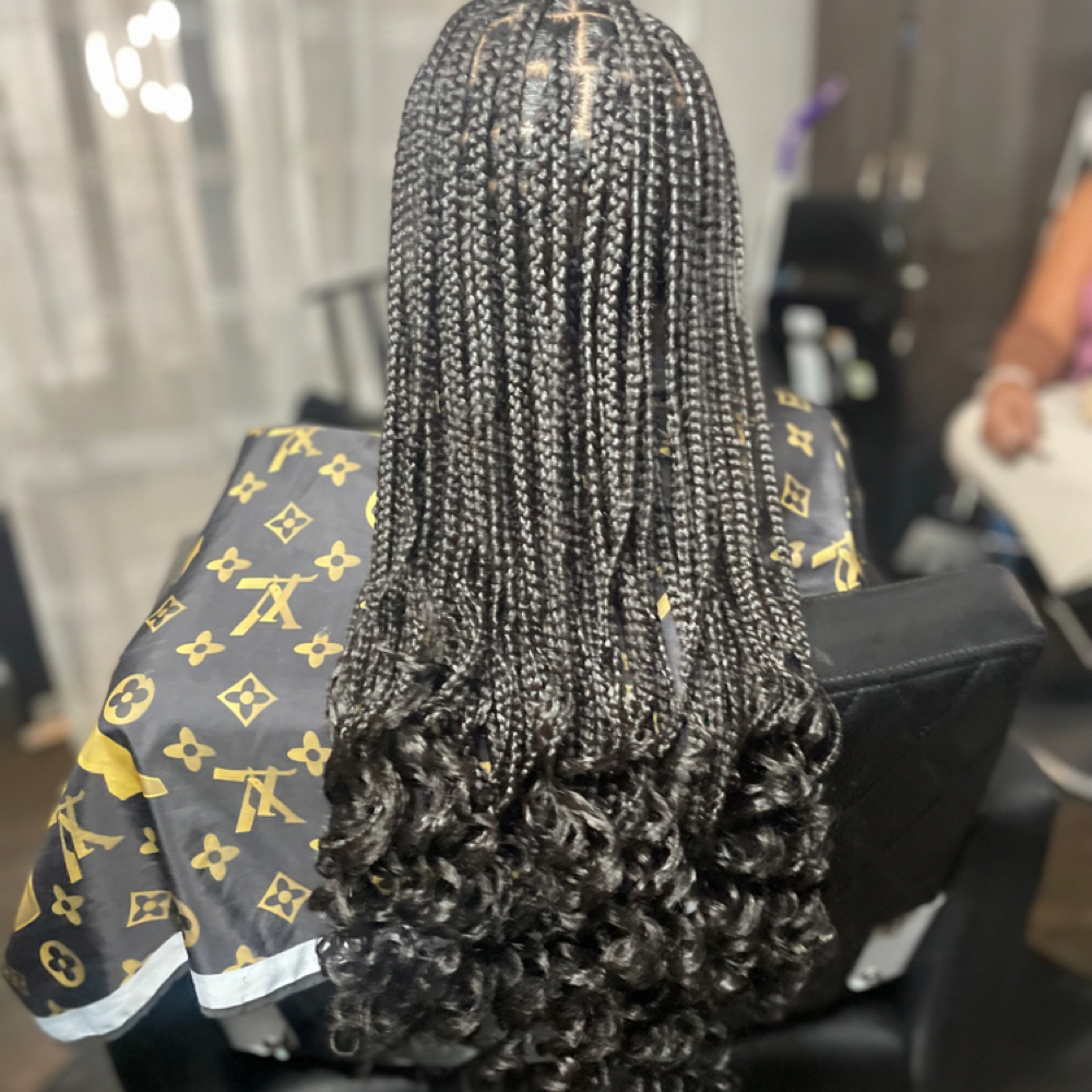 Weekly Deal (Boho Knotless) at Meraki Hairstudio 54 in Spring, TX