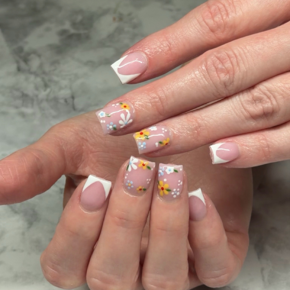 short fill in at Lovely Nails in New Carlisle, OH