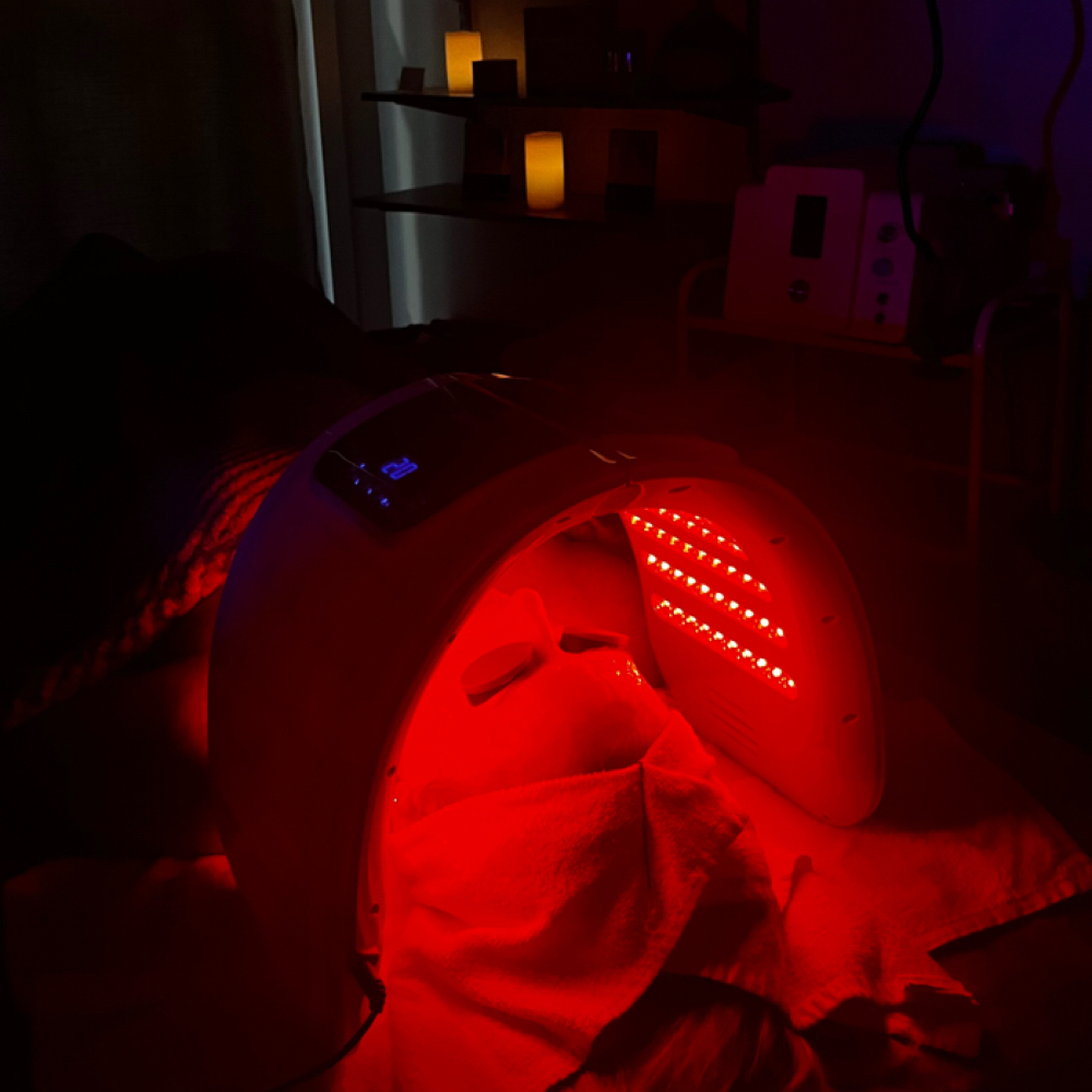 LED Light Therapy Session at Bare Face Beauty LLC in Greenwood, IN