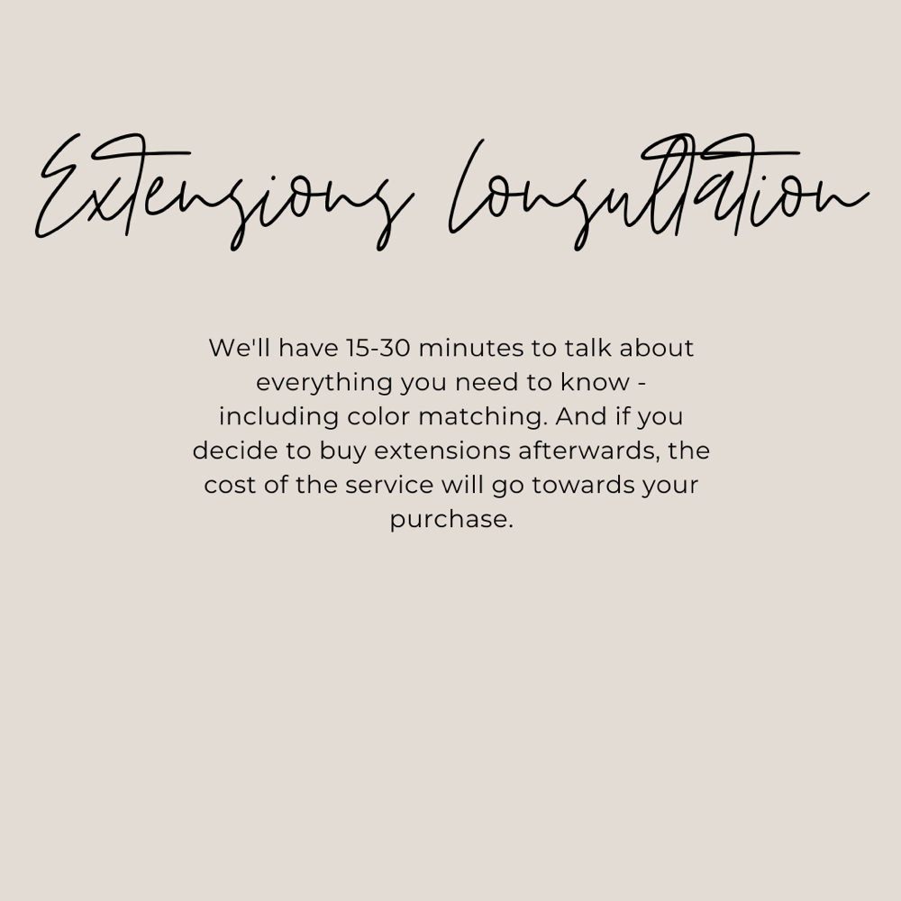 Extensions Consultation