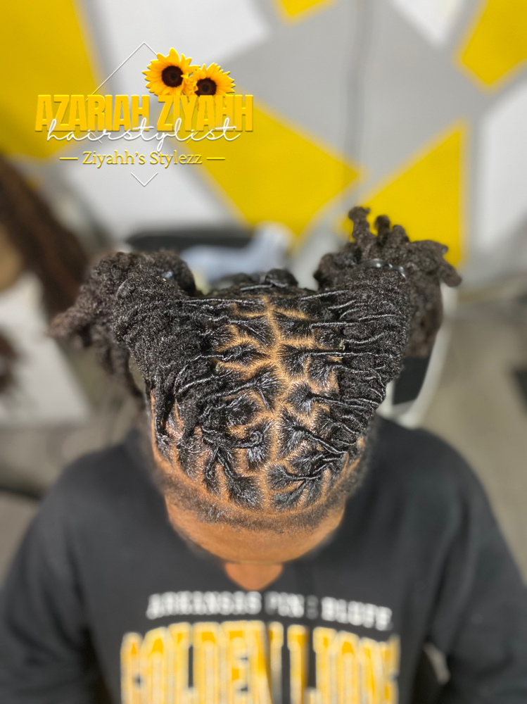 Loc Retwist W/ Styling
