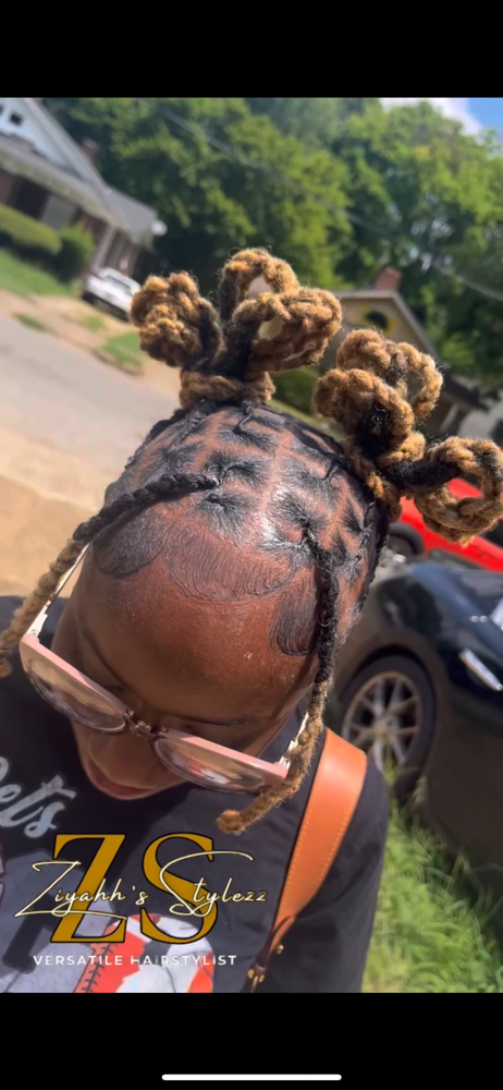 Loc Retwist W/ Styling