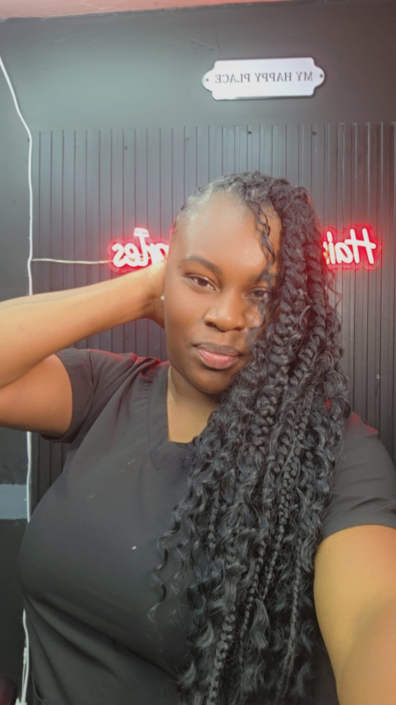 Loc Extended Lemondae 🍋Boho Braids