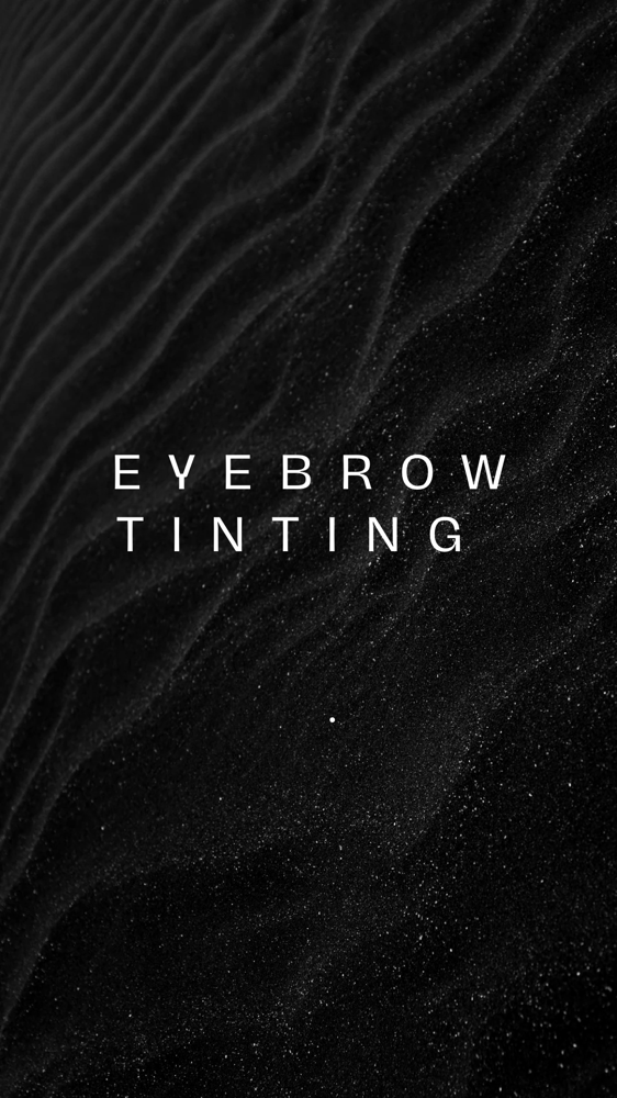 Eyebrow Tinting