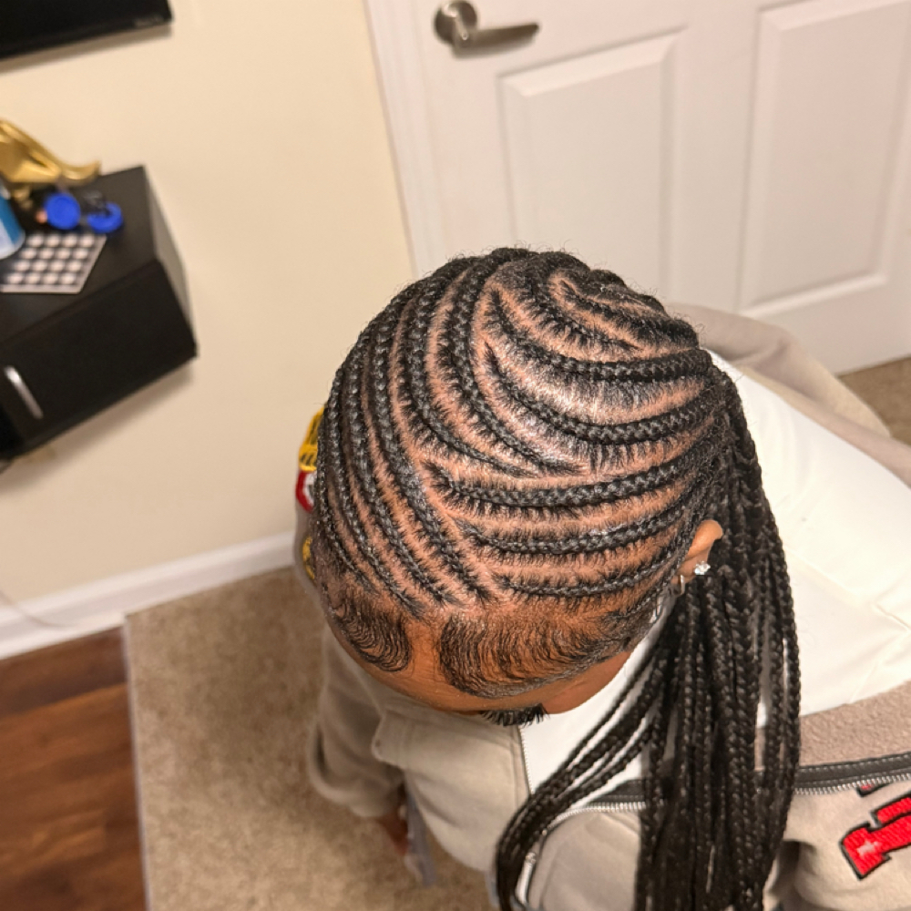 Stitch Braids at Moriah’s Beauty Bar in Fayetteville, NC