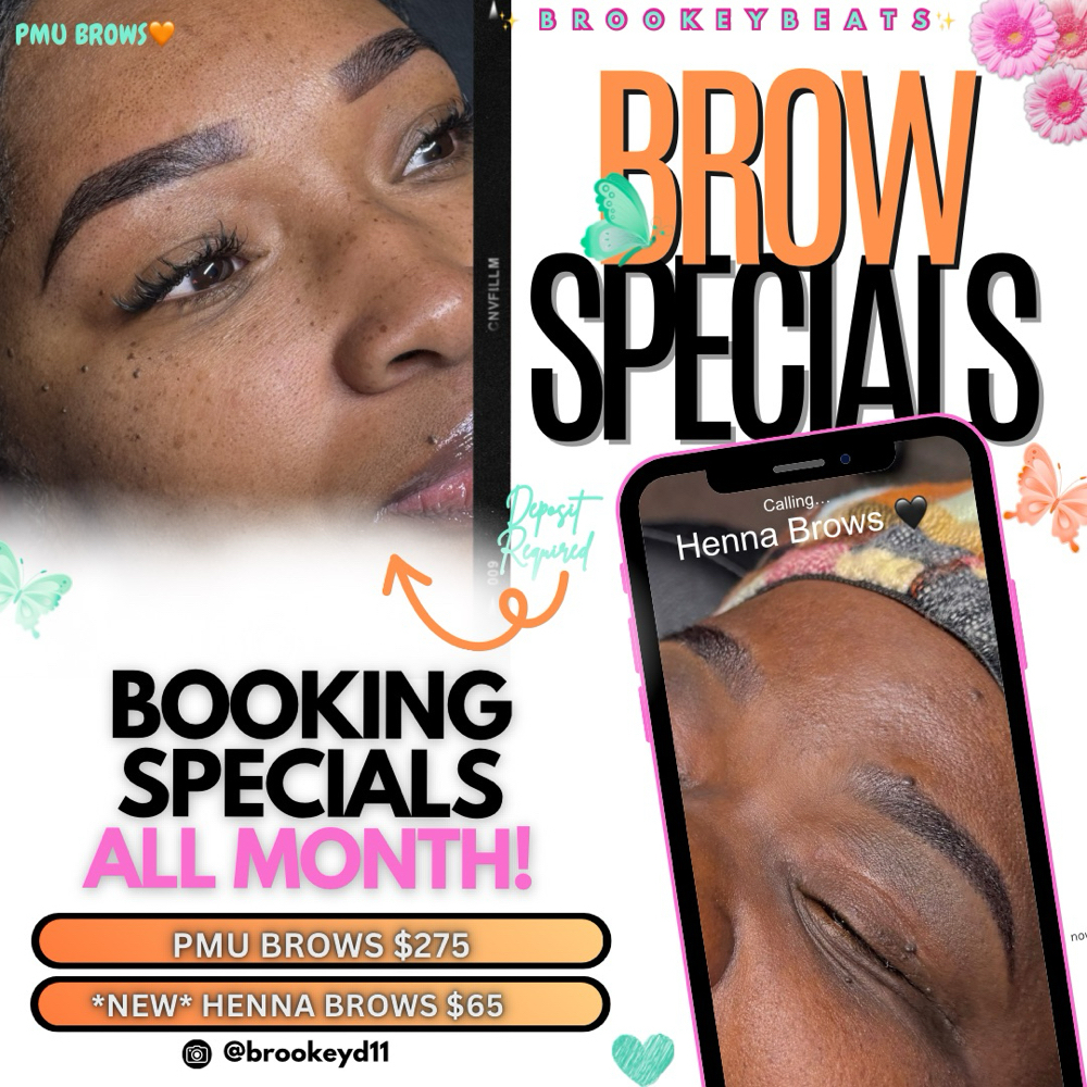 PMU BROW SPECIAL🧡 at ✨BrookeyBeats✨ in Dayton, OH