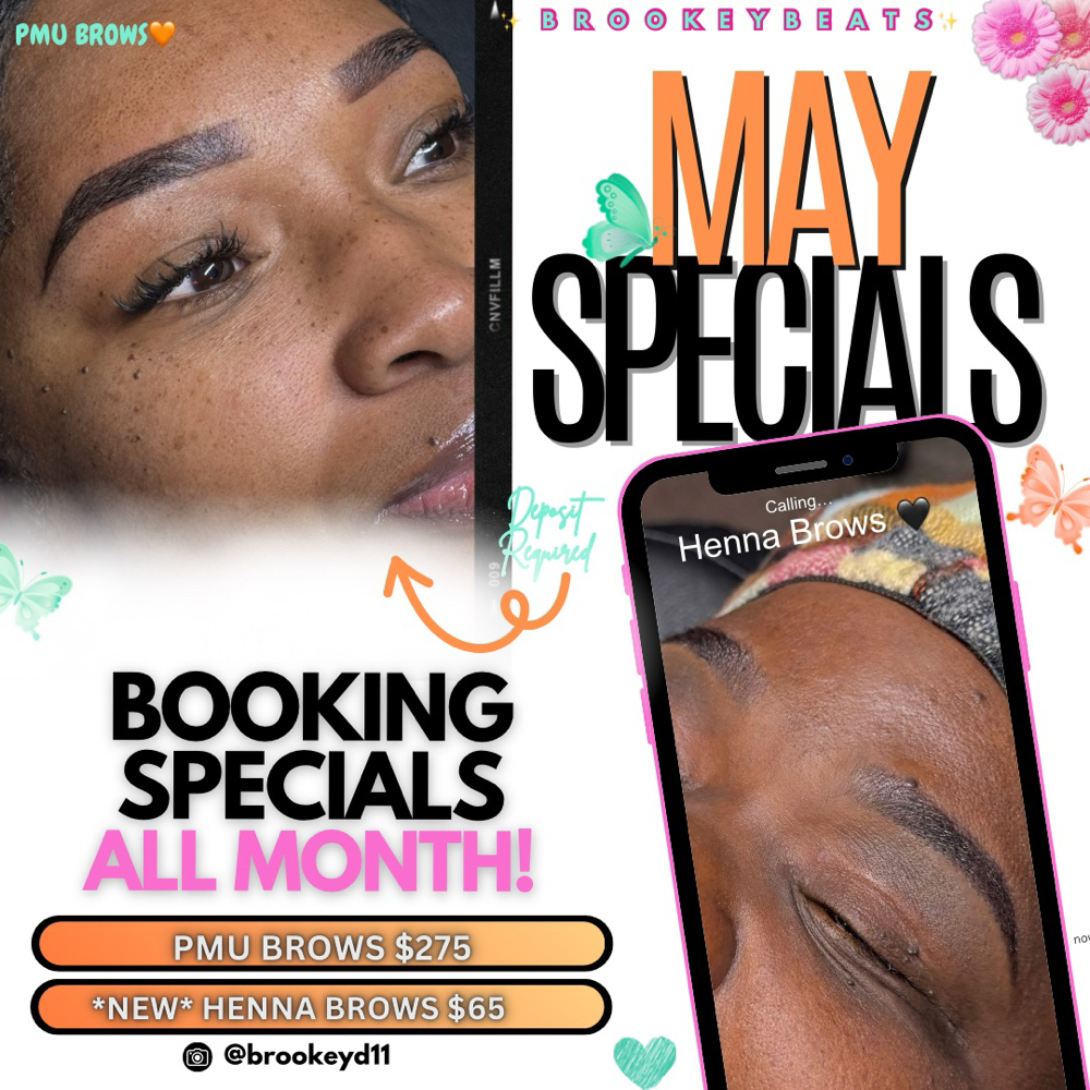 PMU BROW SPECIAL🧡 at ✨BrookeyBeats✨ in Dayton, OH