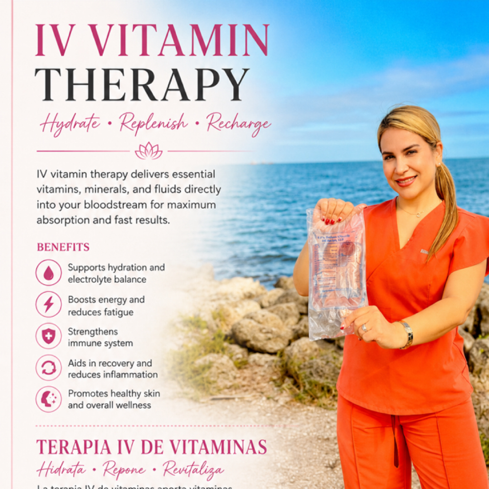 IV Therapy | Suero Terapia at Honest Health and Wellness in Homestead, FL